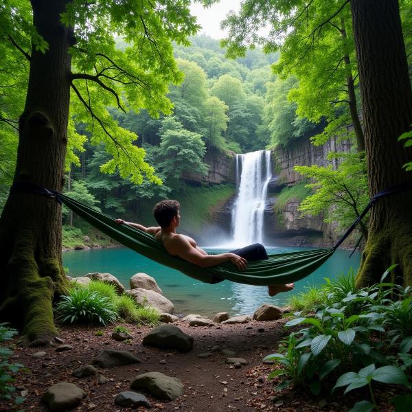 Relaxamento em Pousada perto de Cachoeira dos Sonhos em Serra Negra