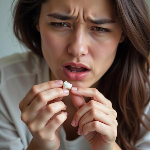 Dente mole em sonho simboliza insegurança e medo de perda.