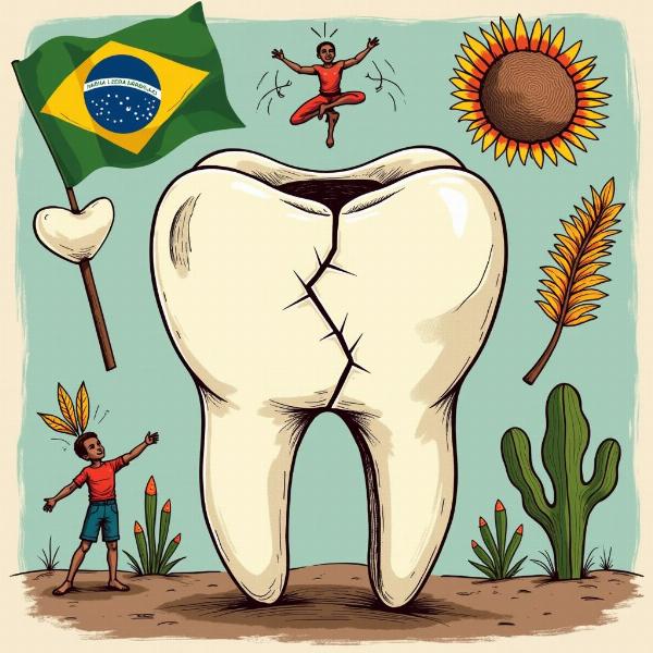 Dente rachado em sonho: significado cultural no Brasil