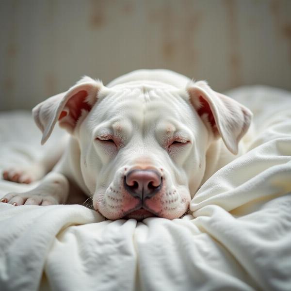 Pitbull branco em sonho: O que significa?