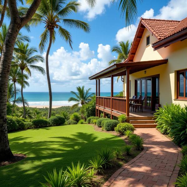 Pousada com vista para o mar na Praia dos Sonhos, Itanhaém