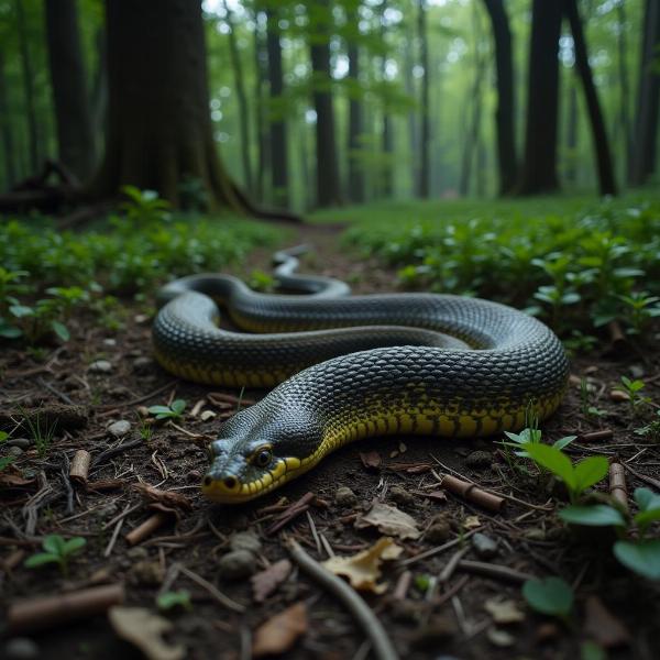 Sonhar com cobra morta