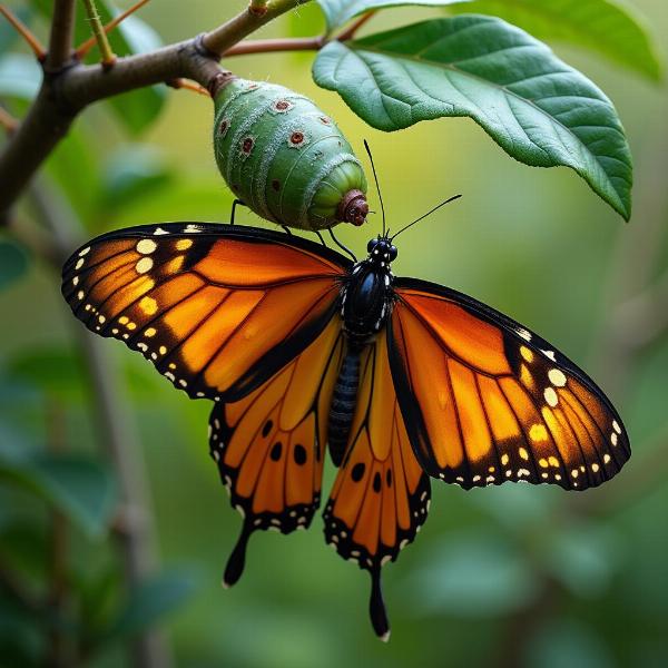 Sonhar com borboleta transformação