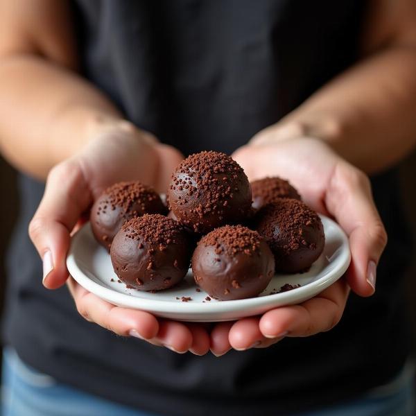 Sonhar com brigadeiro: Doce recompensa