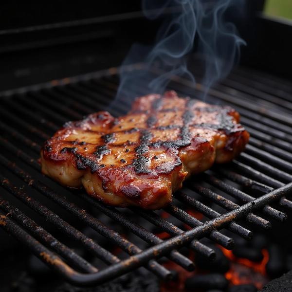 Sonhar com carne assando queimada representando frustração