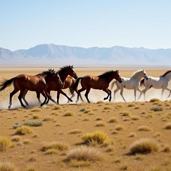 Sonhar com cavalos selvagens