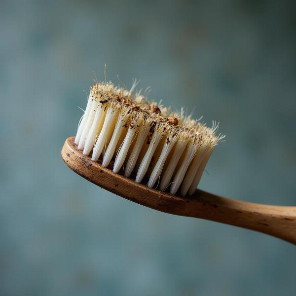 Sonhar com escova de dente velha e desgastada: Cansaço e necessidade de renovação