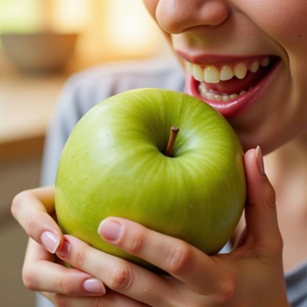 Sonhar com maçã verde: comer maçã verde