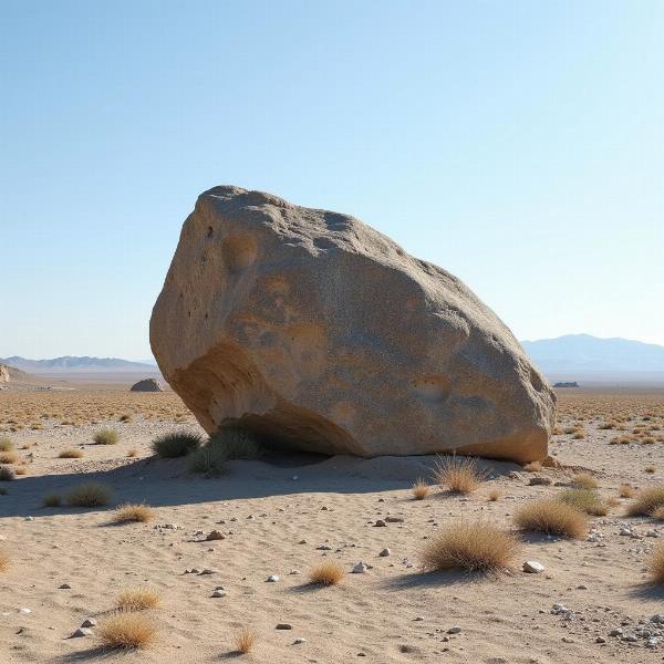 Sonhar com pedra grande e sólida