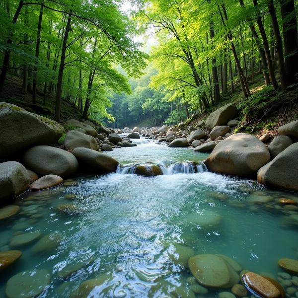 Sonhar com rio de águas limpas