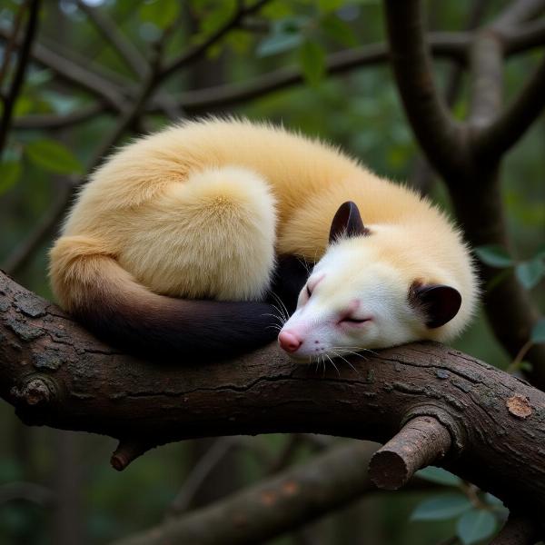 Sonhar com tamanduá dormindo