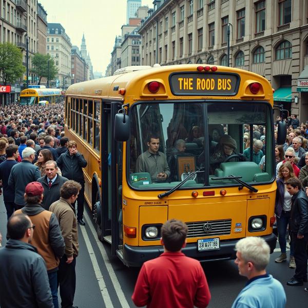 Sonhar com ônibus lotado