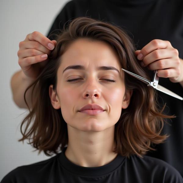 Sonhar com corte de cabelo e perda de controle