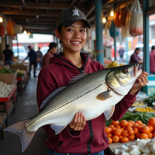 Sonhar que ganha peixe simboliza fartura