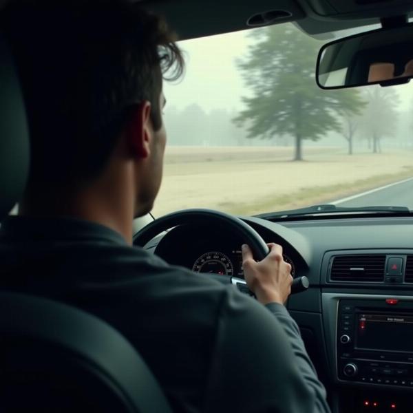 Sonho com acidente de carro em alta velocidade e a perda de controle