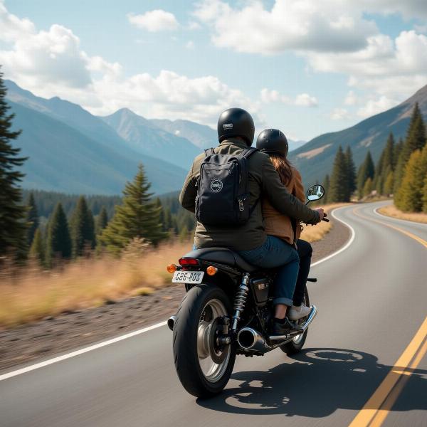 Sonhando em andar de moto com alguém: Liberdade e Controle