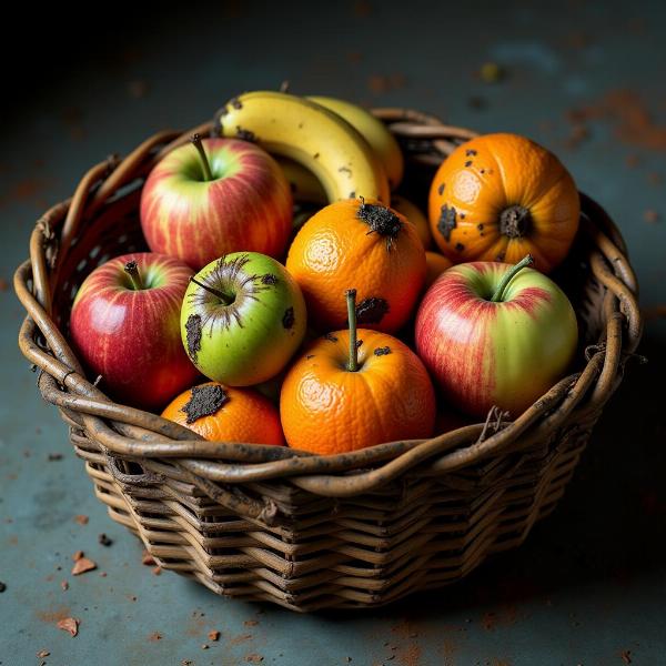 Sonho com frutas estragadas: significado espiritual.