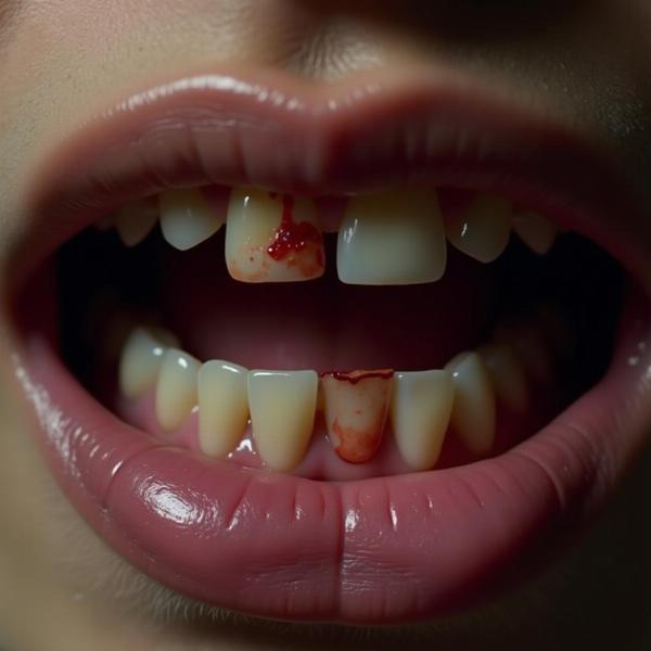 Sonho com dente e sangue: força interior