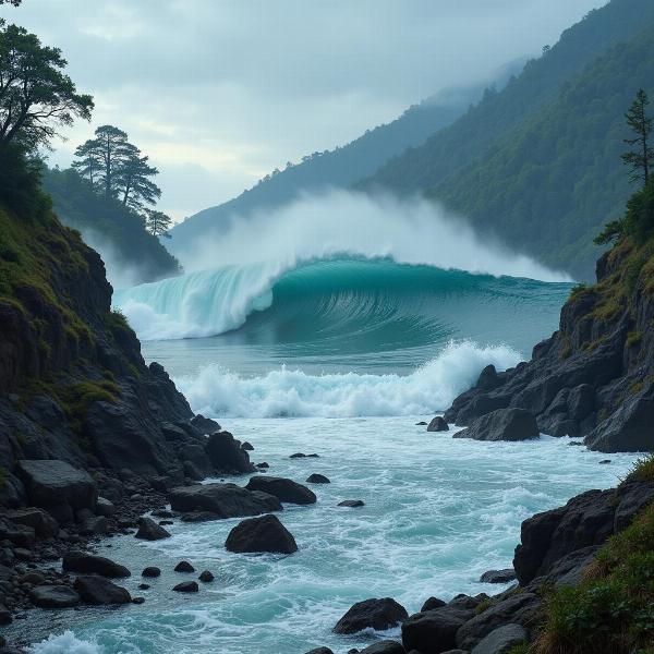 Tsunami e mudanças de vida nos sonhos