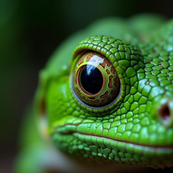 Lagarto verde nos sonhos e o inconsciente