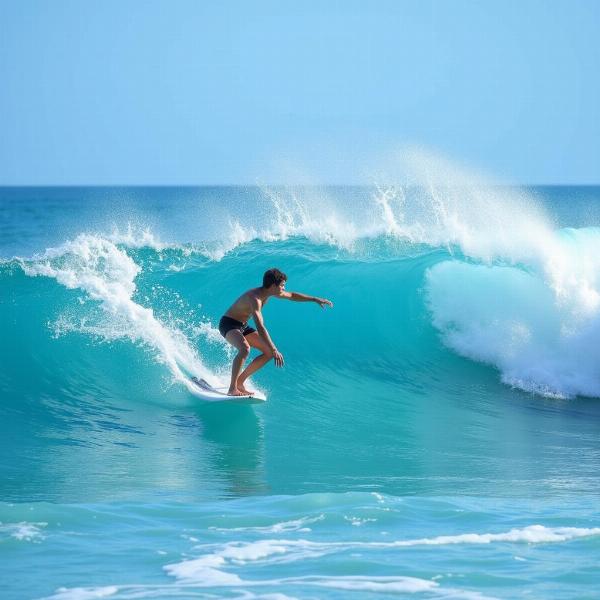 Sonhar com ondas grandes do mar - Tranquilidade