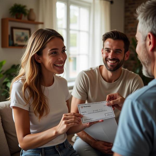 Receber um cheque de um familiar no sonho tem significado especial.