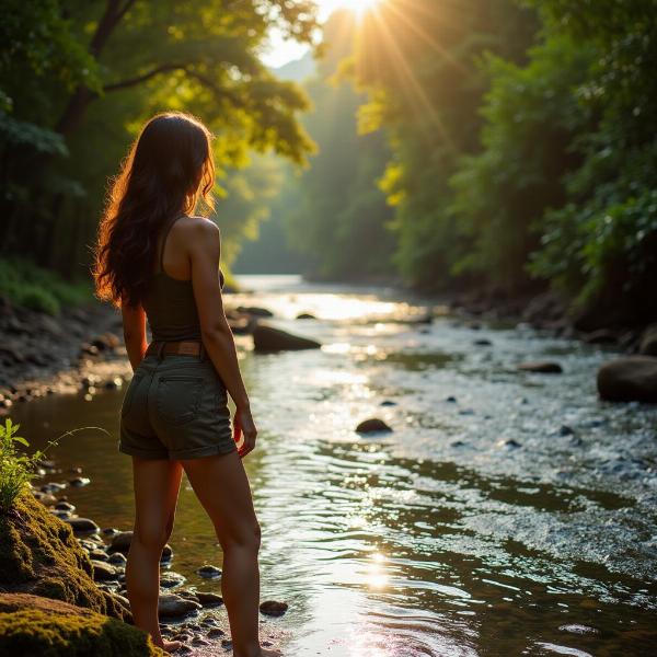 Significado do sonho com água limpa corrente na cultura brasileira