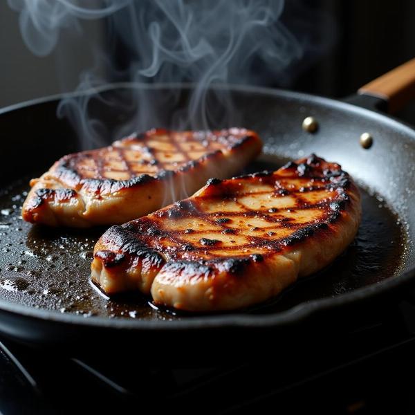 Sonhar com carne fritando e frustração