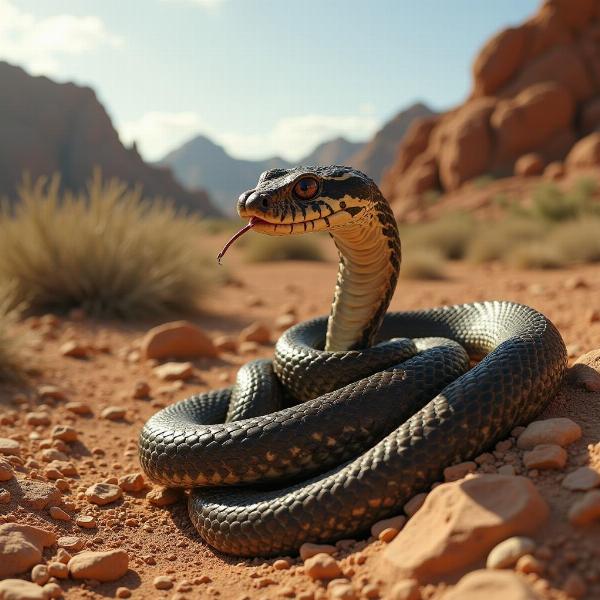 Sonhar com cobra perigo