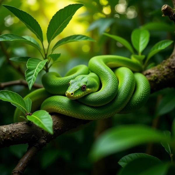 Sonho com cobra verde: Significado e interpretação