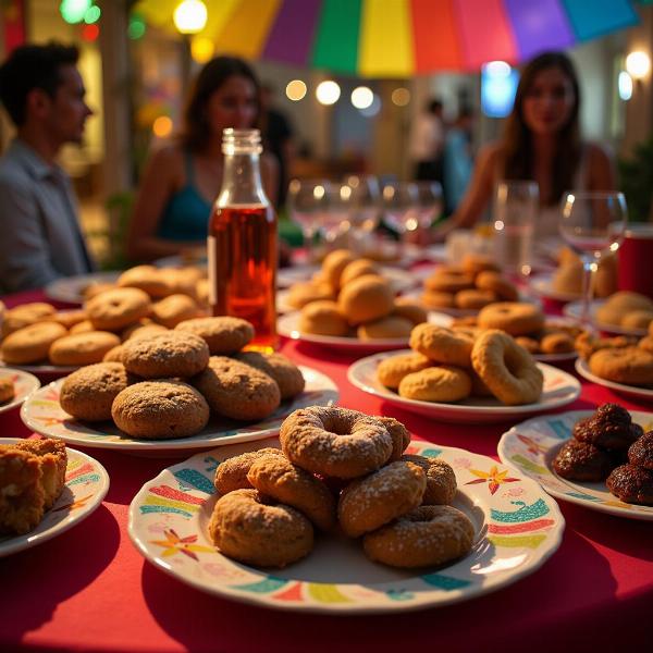 Sonhar com Docinhos de Festa: Alegria e Celebração