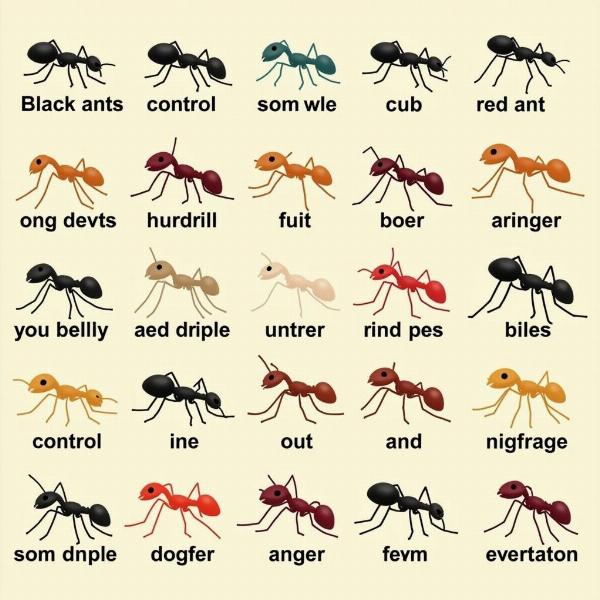 Sonhar com muitas formigas de diferentes cores e seus significados