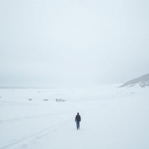 Sonhar com neve branca: Isolamento e solidão