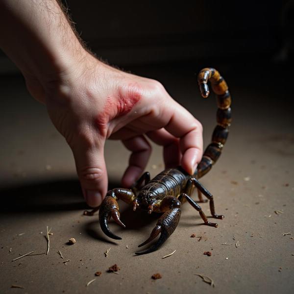 Sonhar com picada de escorpião: Perigo e Traição