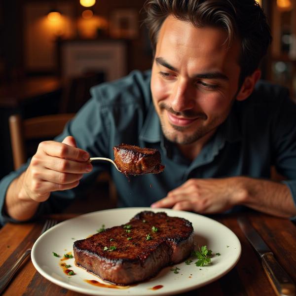 Sonhar comendo carne de boi e prosperidade