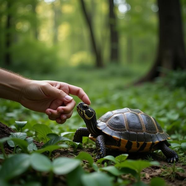 Sonho com tartaruga mordendo: Significado