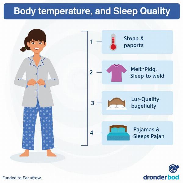 Temperatura Corporal, Pijama e Sono