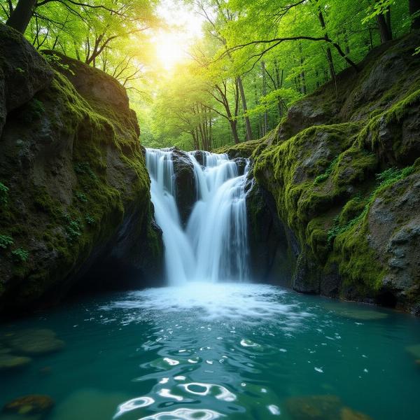 Cachoeira nos sonhos: Renovação e Purificação