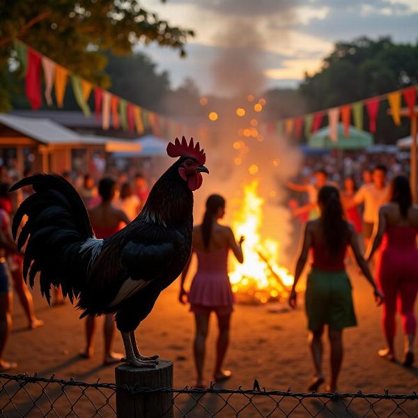 Sonho com galo preto na cultura brasileira